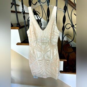 Bebe Sequin Party/Bachelorette/HOCO/Prom Dress